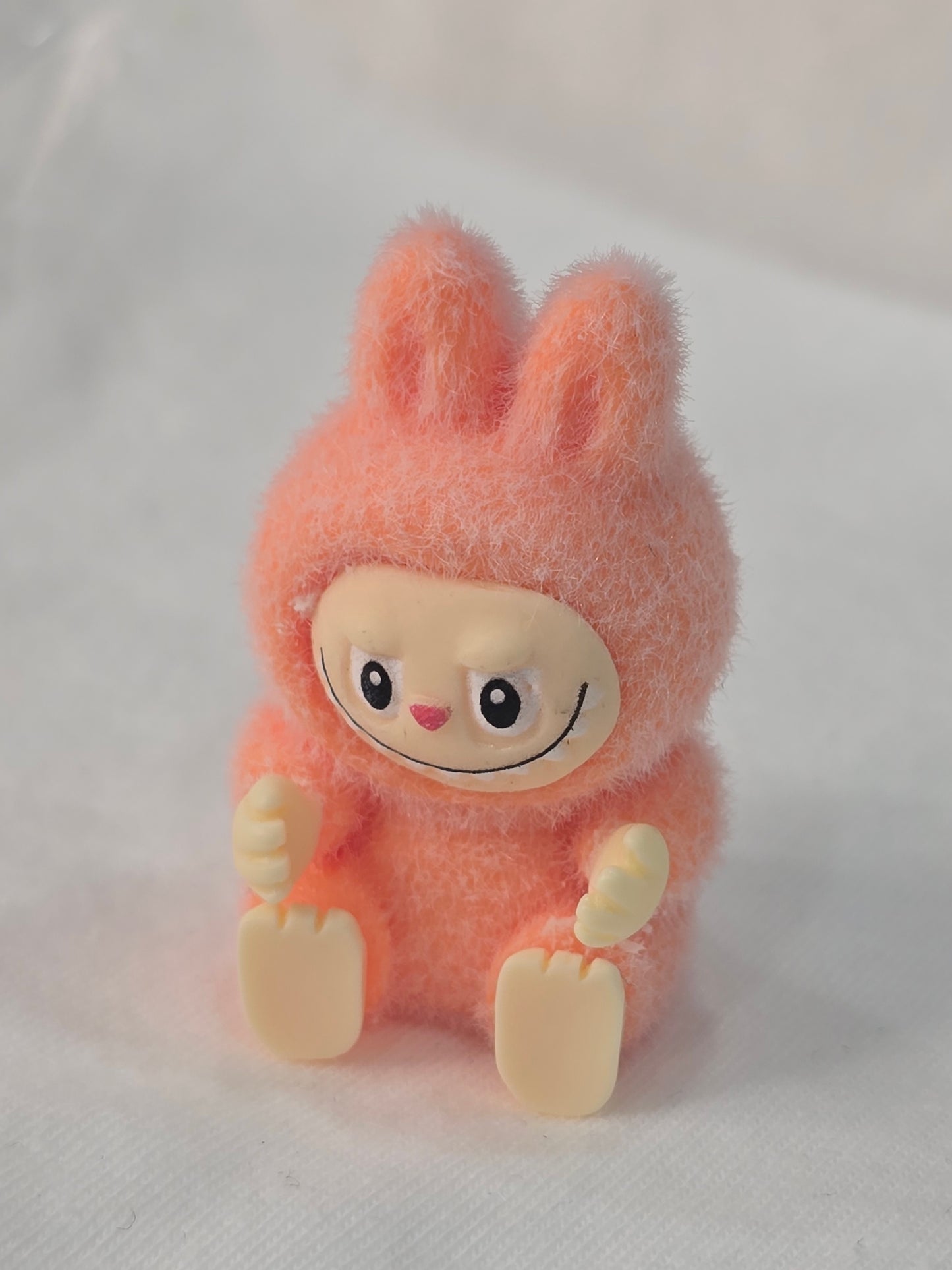 Labubu orange- 3D Charms Keychain