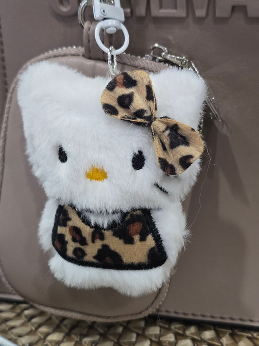 Plushie Keychain- White HK