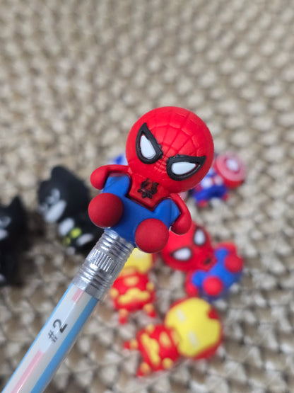 Super heroes Pencil/pen topper