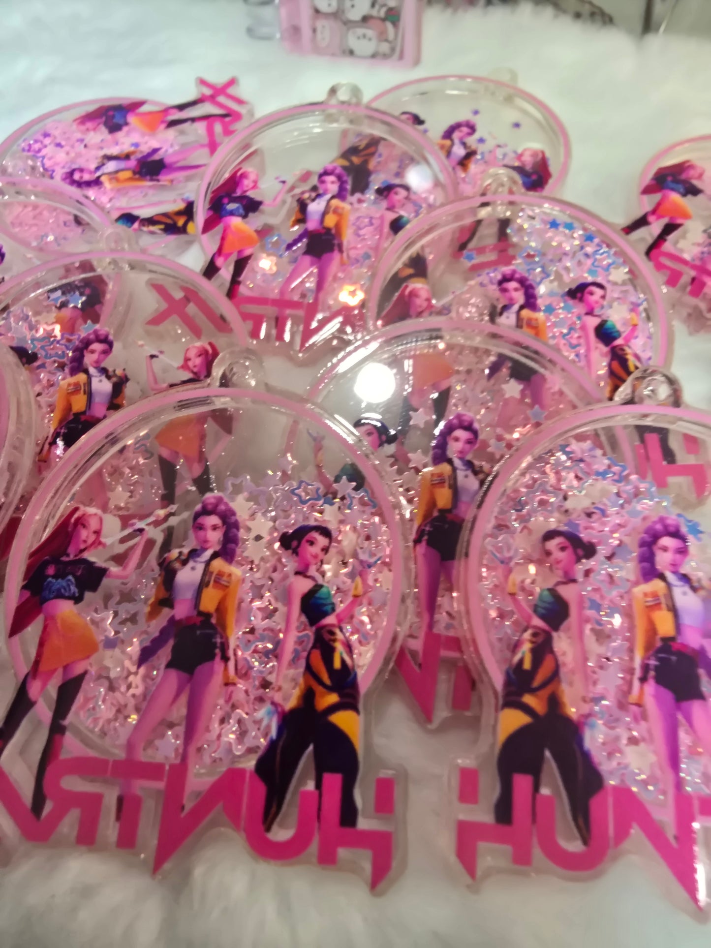 KPDH- Huntrix pink  Acrylic Shaker