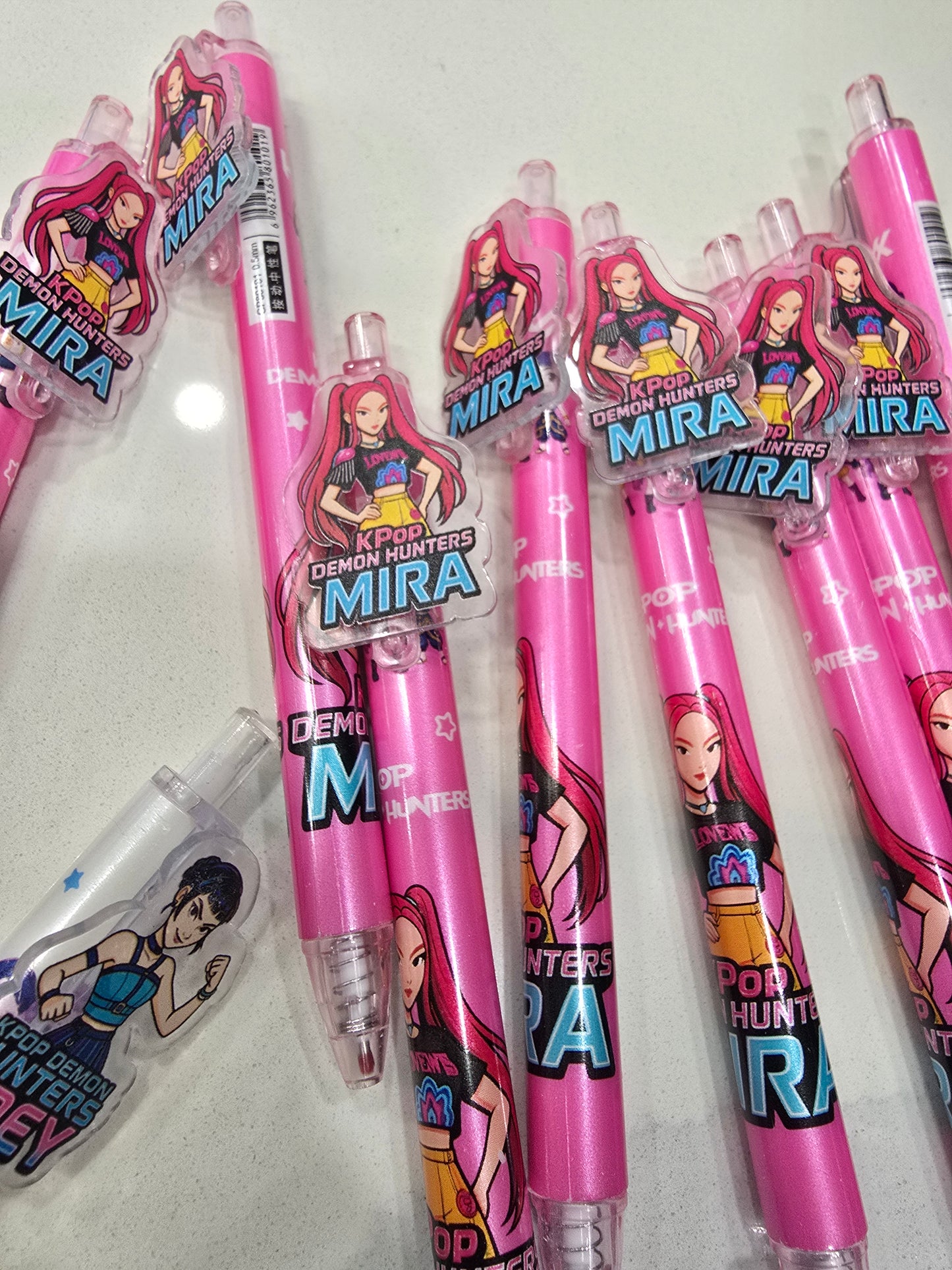 Kpop DeMon HunTer Huntix gel pen set 6pcs