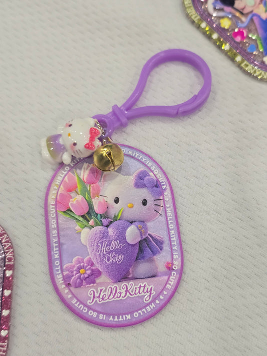 HK Acrylic Keychains with charms