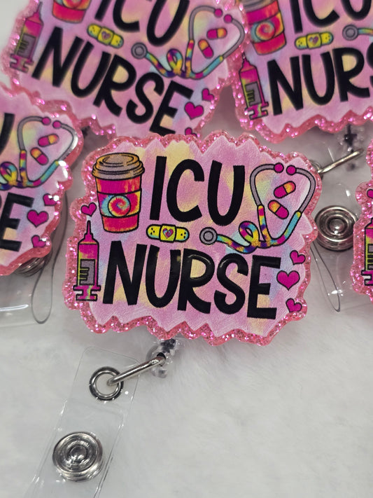 Badge Reels ICU Nurse