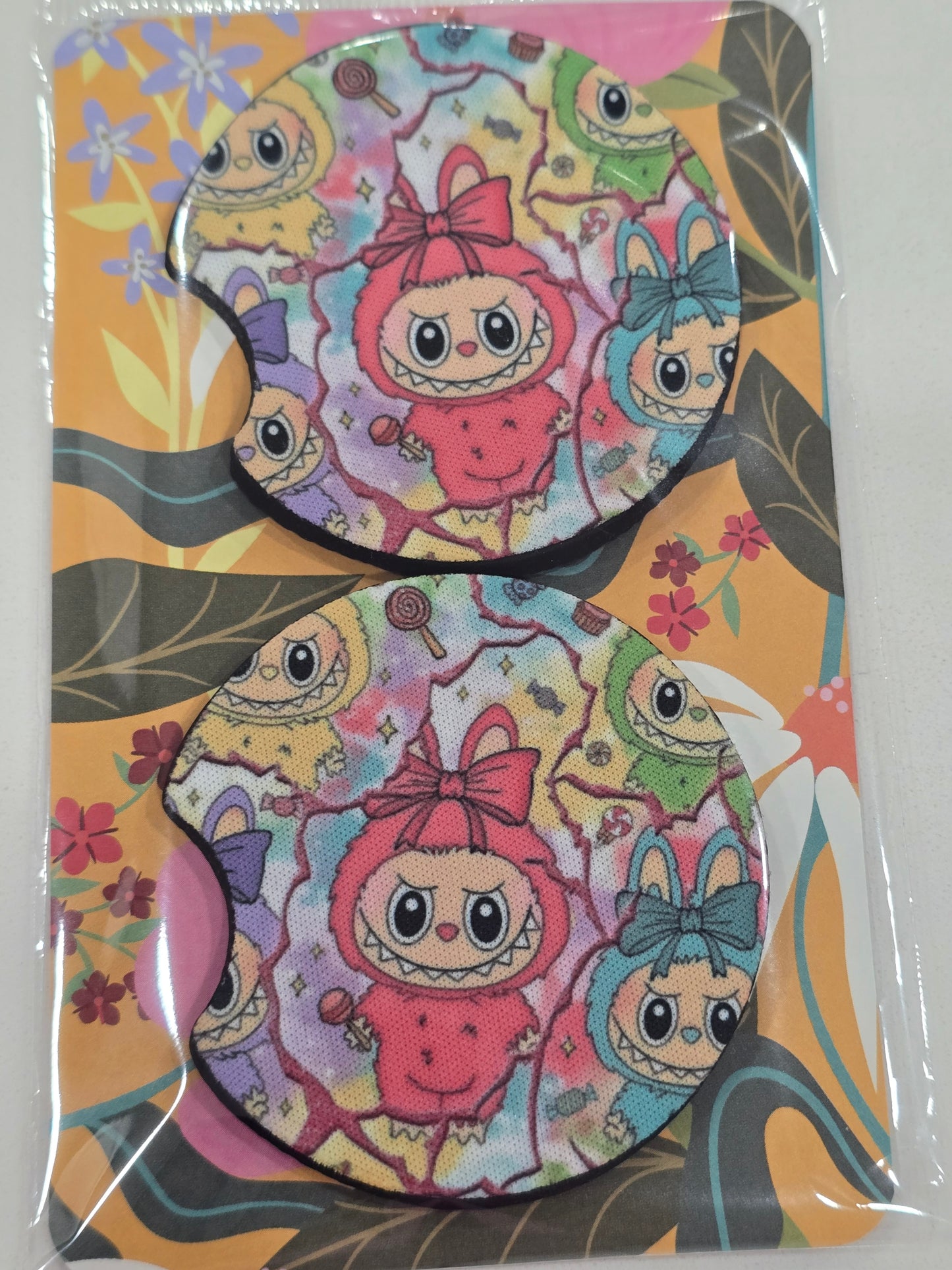 Car coaster set 2pcs