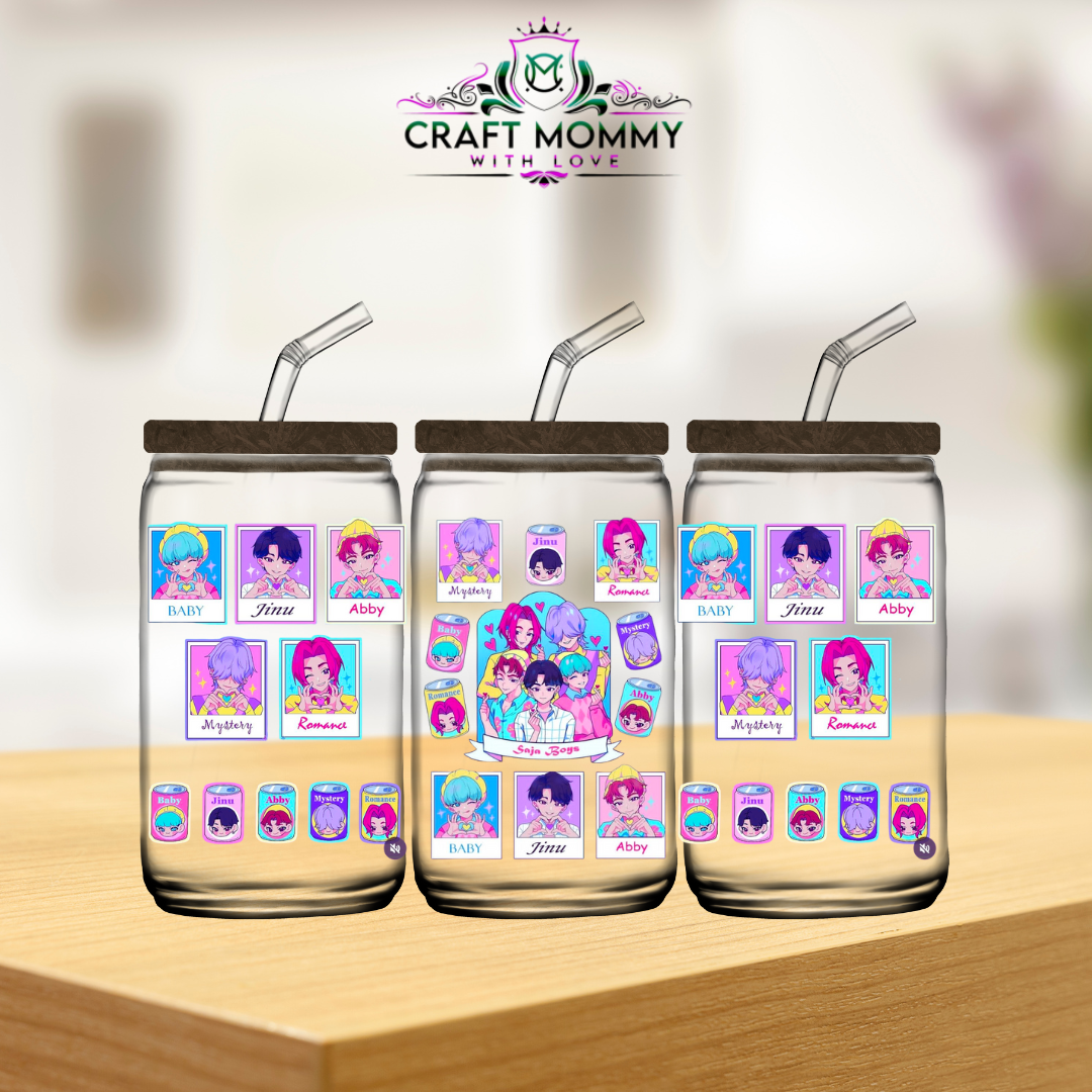 Soda pop Saja boys  - UV DTF wrap