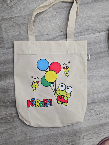 Sanrio Keroppu Eco friendly Handmade Tote bag