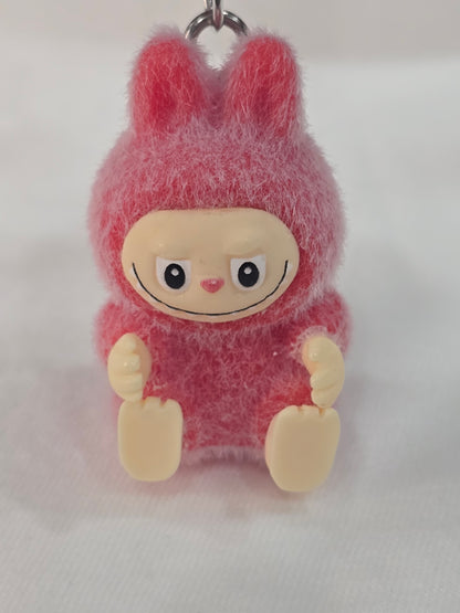 Labubu Red- 3D Charms Keychain