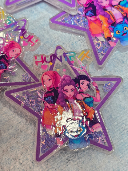 Huntrix Kpop Demon Hunter- Acrylic shaker Set of 5pcs