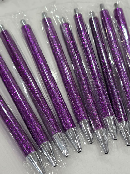 Glitter Metal Pen