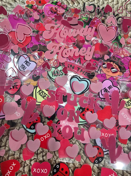 Valentines Design UV DTF Wrap 16oz Bundle mix 10pcs