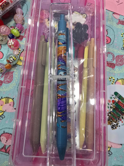 DIY pens with penwrap and charms