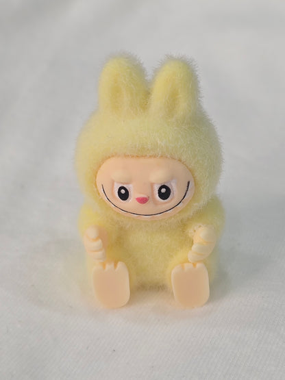 Labubu yellow- 3D Charms Keychain