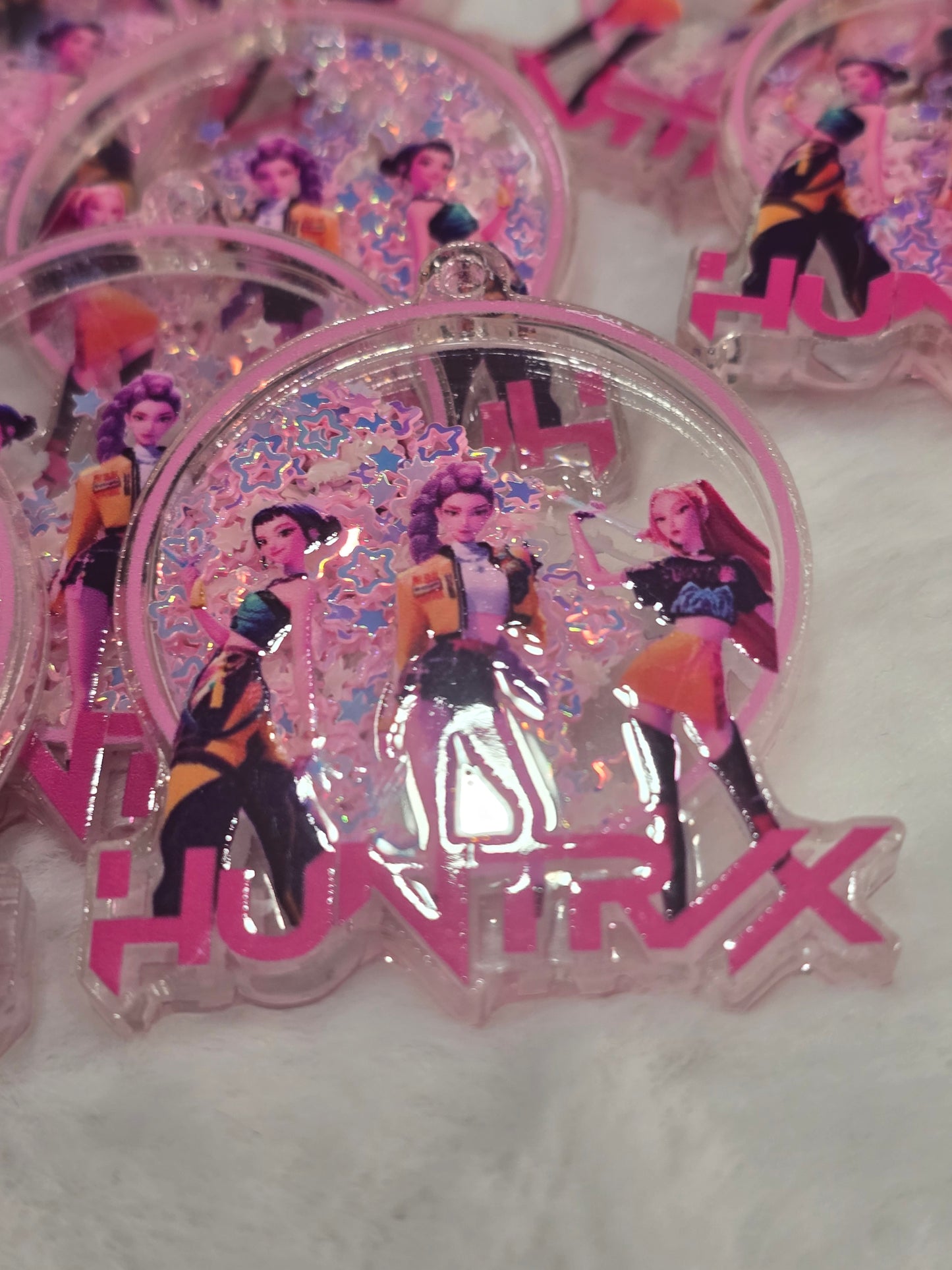 KPDH- Huntrix pink  Acrylic Shaker