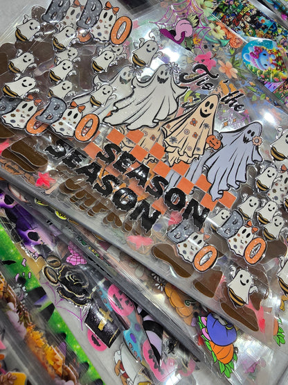 UV DTF wrap Halloween Design Mix no repeat