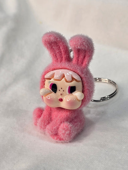 Cry Baby Pink- 3D Charms Keychain
