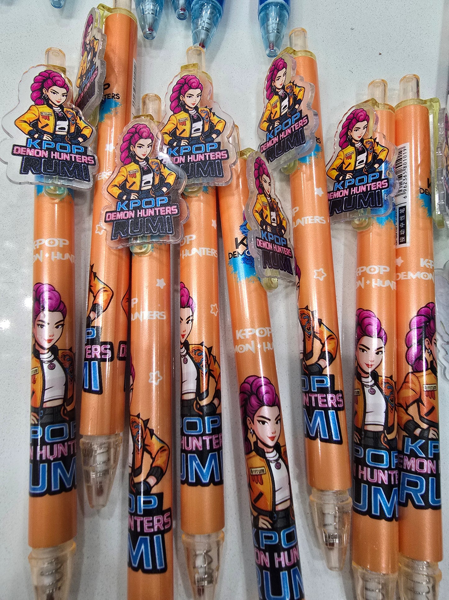 Kpop DeMon HunTer Huntix gel pen set 6pcs