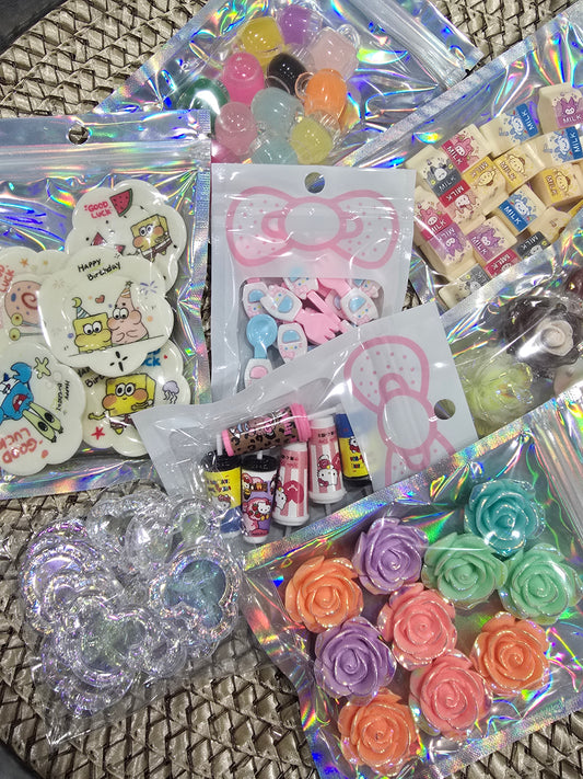 Beautiful Mix Acrylics Charms Bundle 1