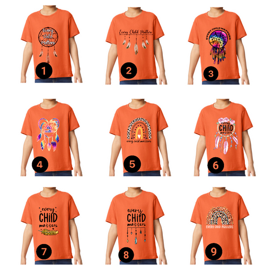 Orange day shirt Every child matters