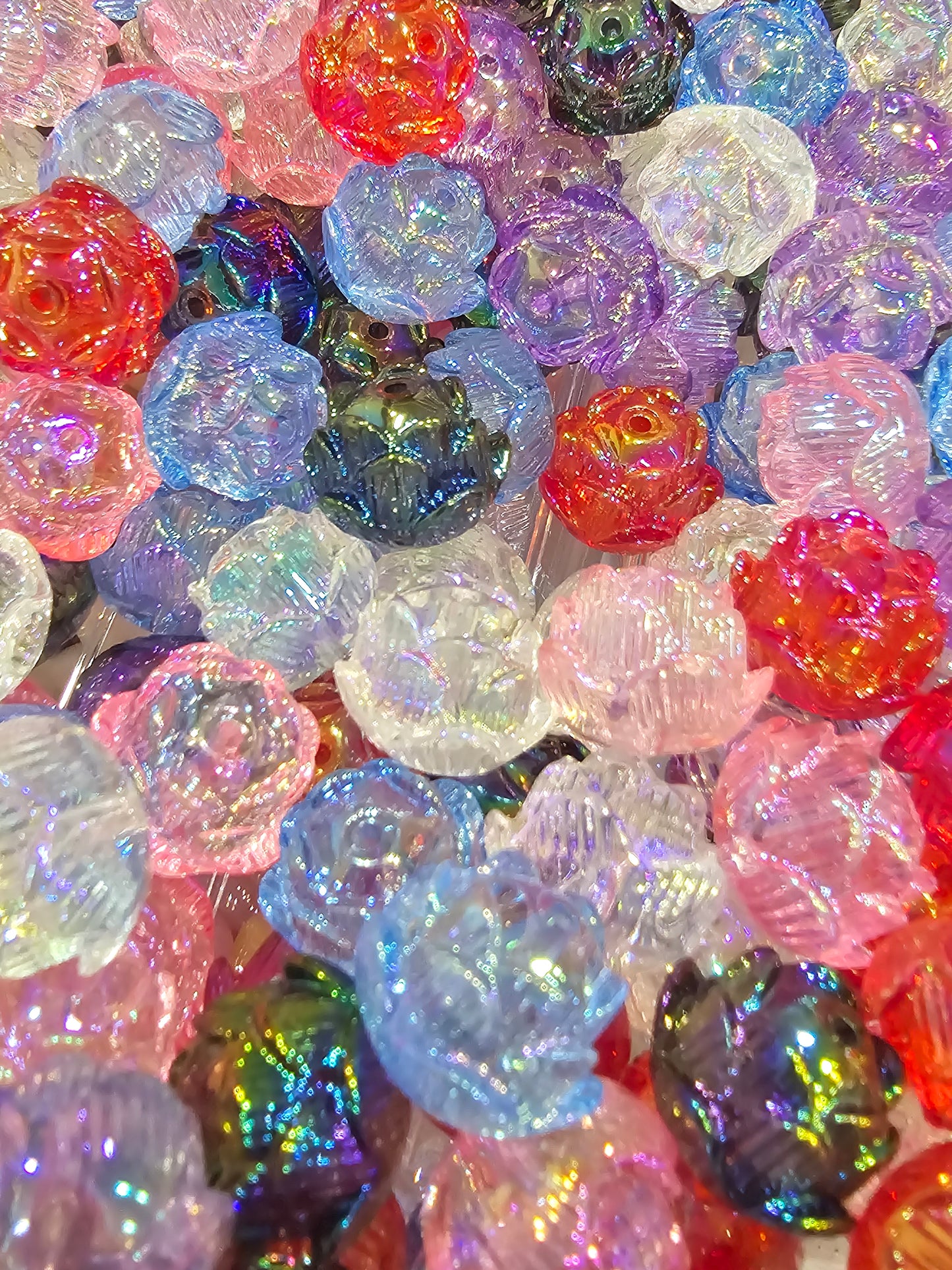 Rose 3d Beads