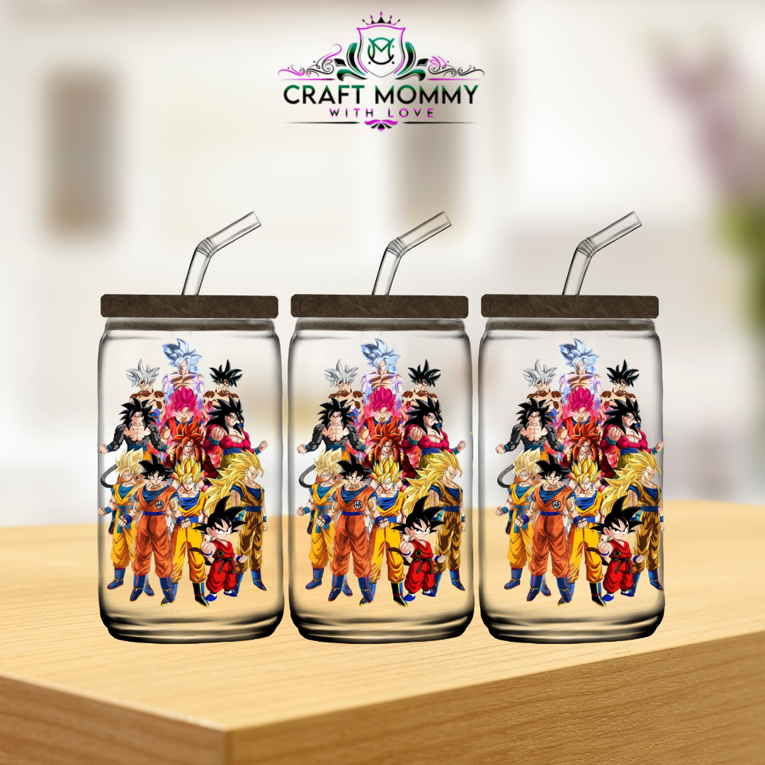 DRAGONBALLZ- UV DTF wrap