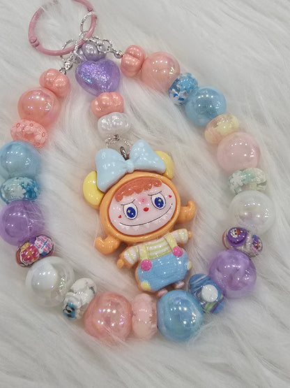 Pastel cute la bubu phone charm