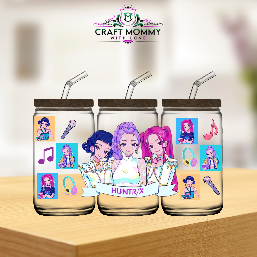 Huntrix 008 - UV DTF wrap