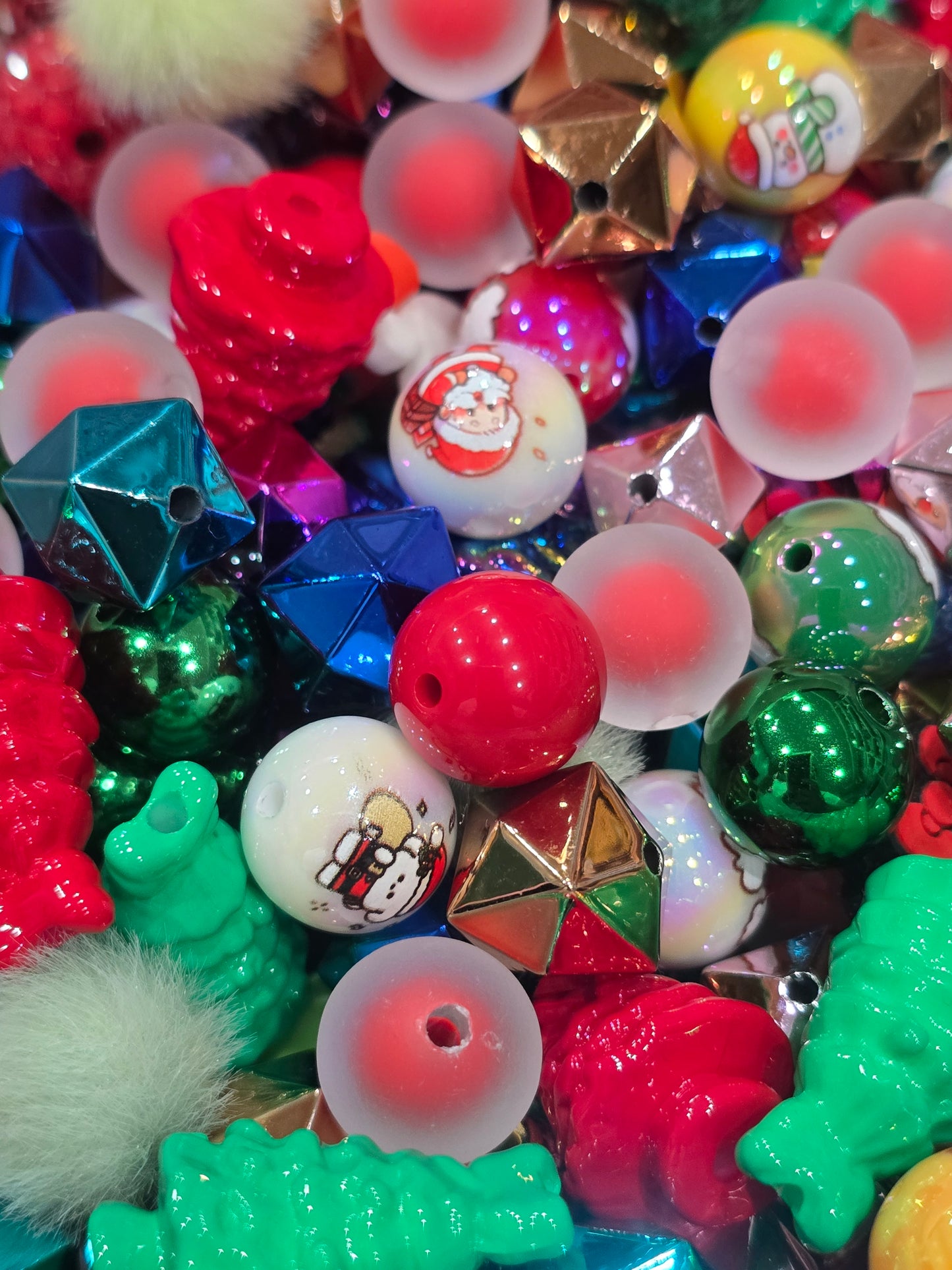 Christmas beads mix