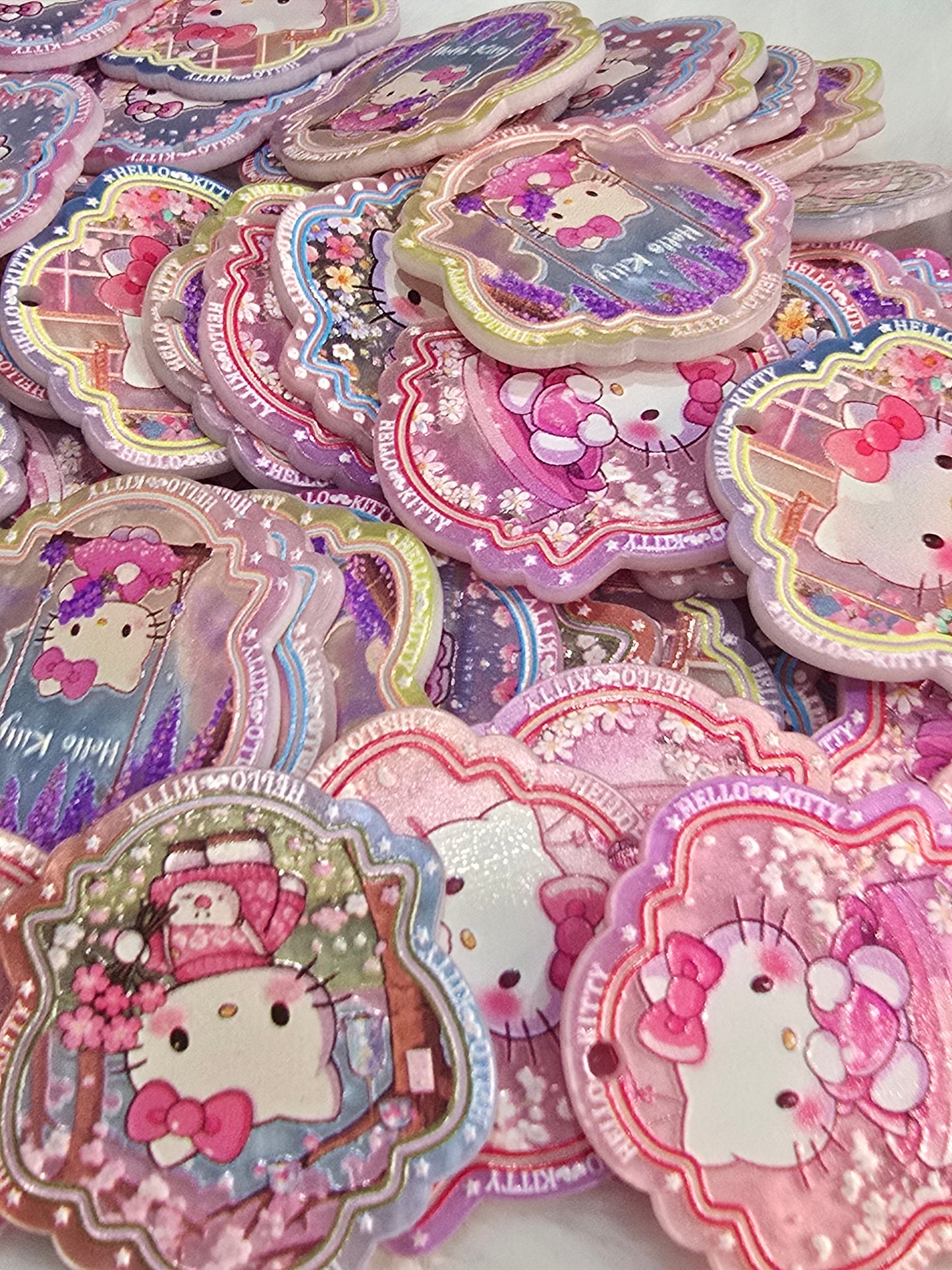 HK Laser Acrylic with hole 4mm