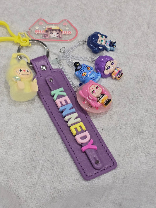 Custom Handmade Personalized Keychain