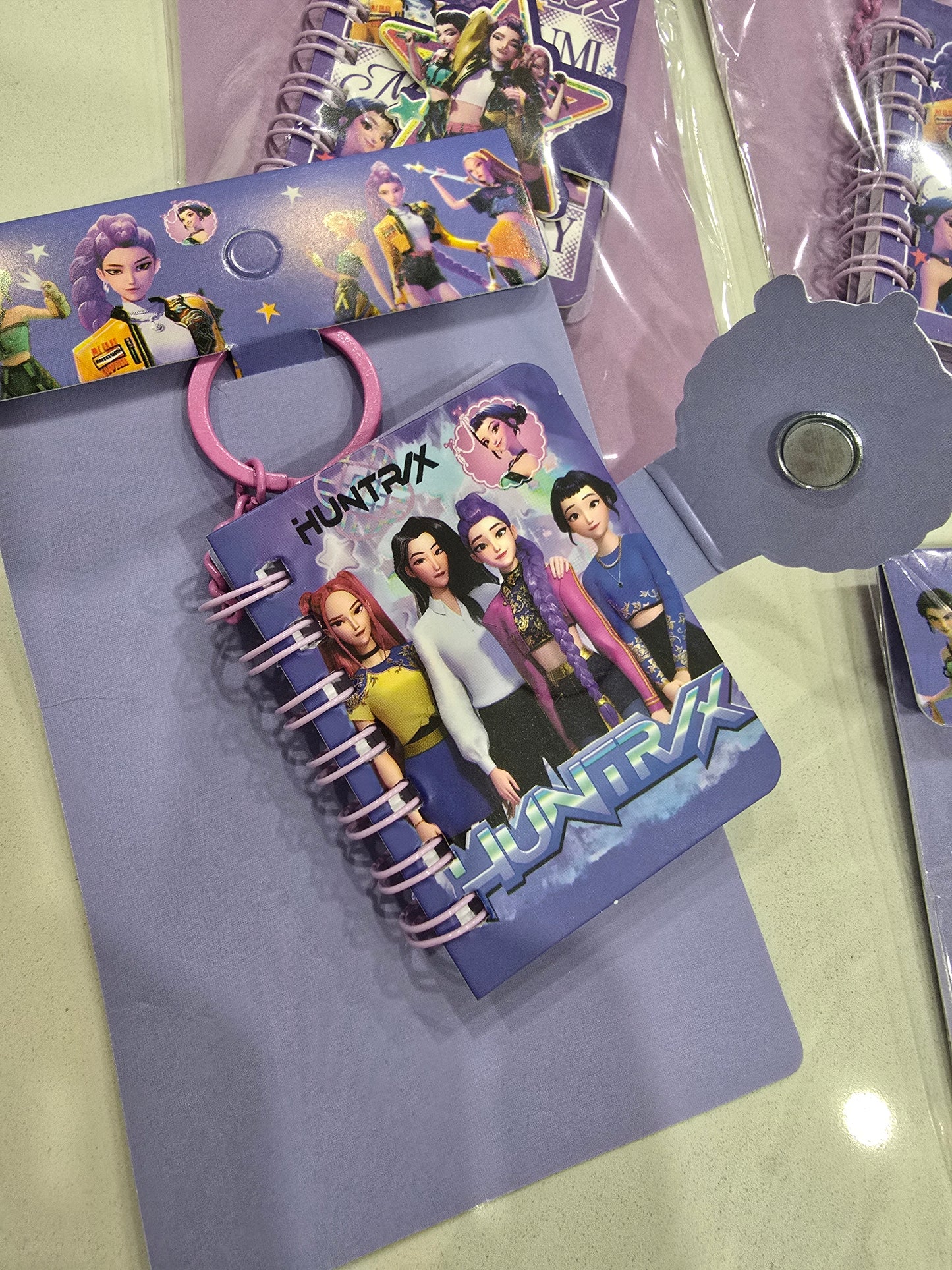 Kpop Notebook Keychain