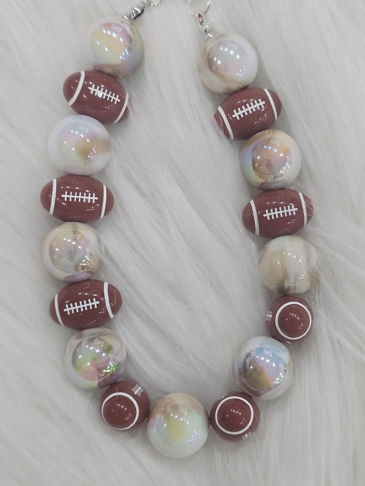 Foot ball phone charm