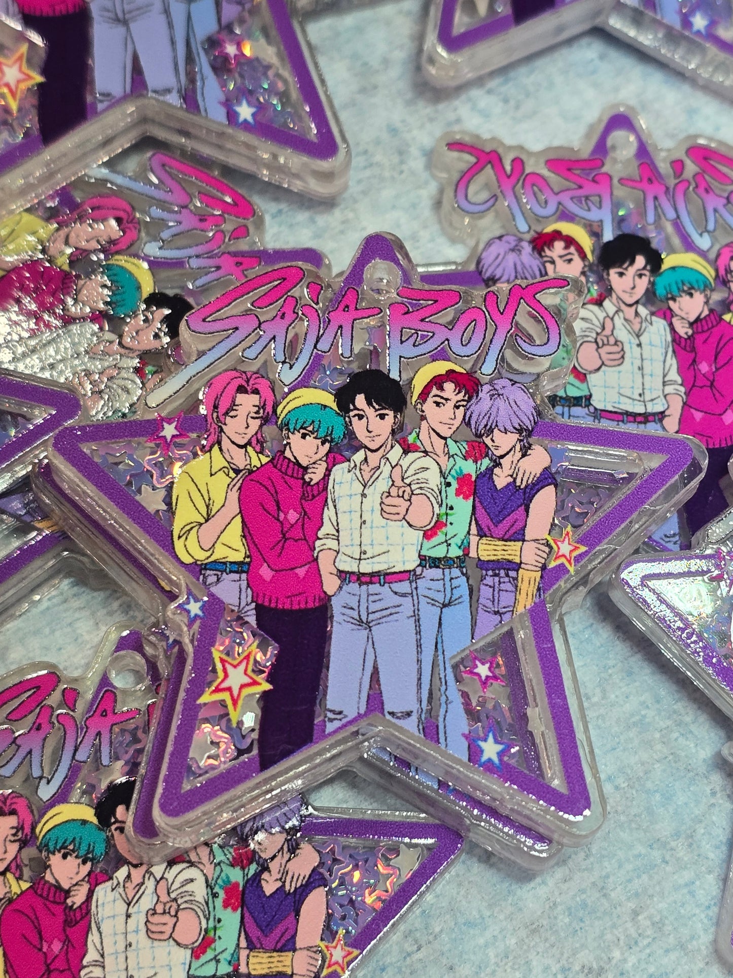 Saja Boys Kpop Demon Hunter- Acrylic shaker Set of 5pcs