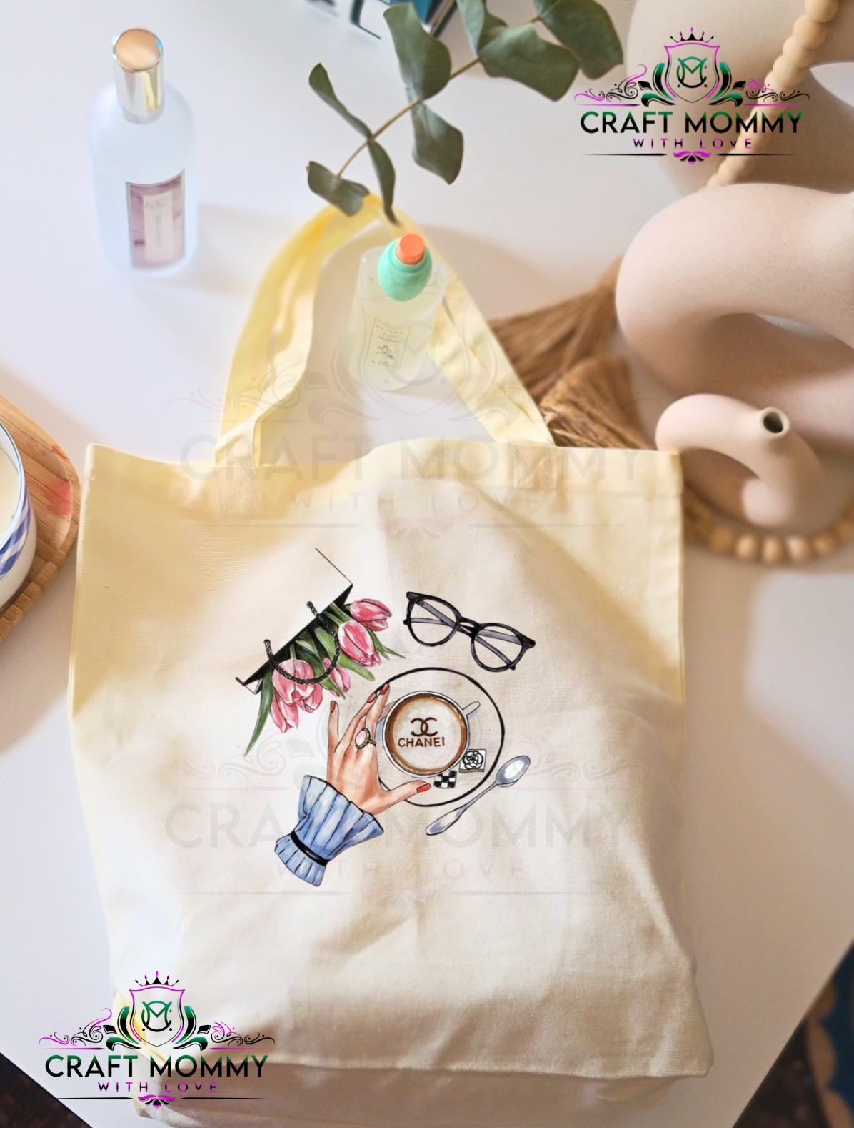 Sanrio Family Eco friendly Handmade Tote bag