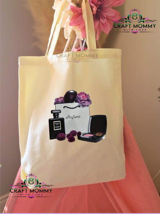 Parfume Eco friendly Handmade Tote bag