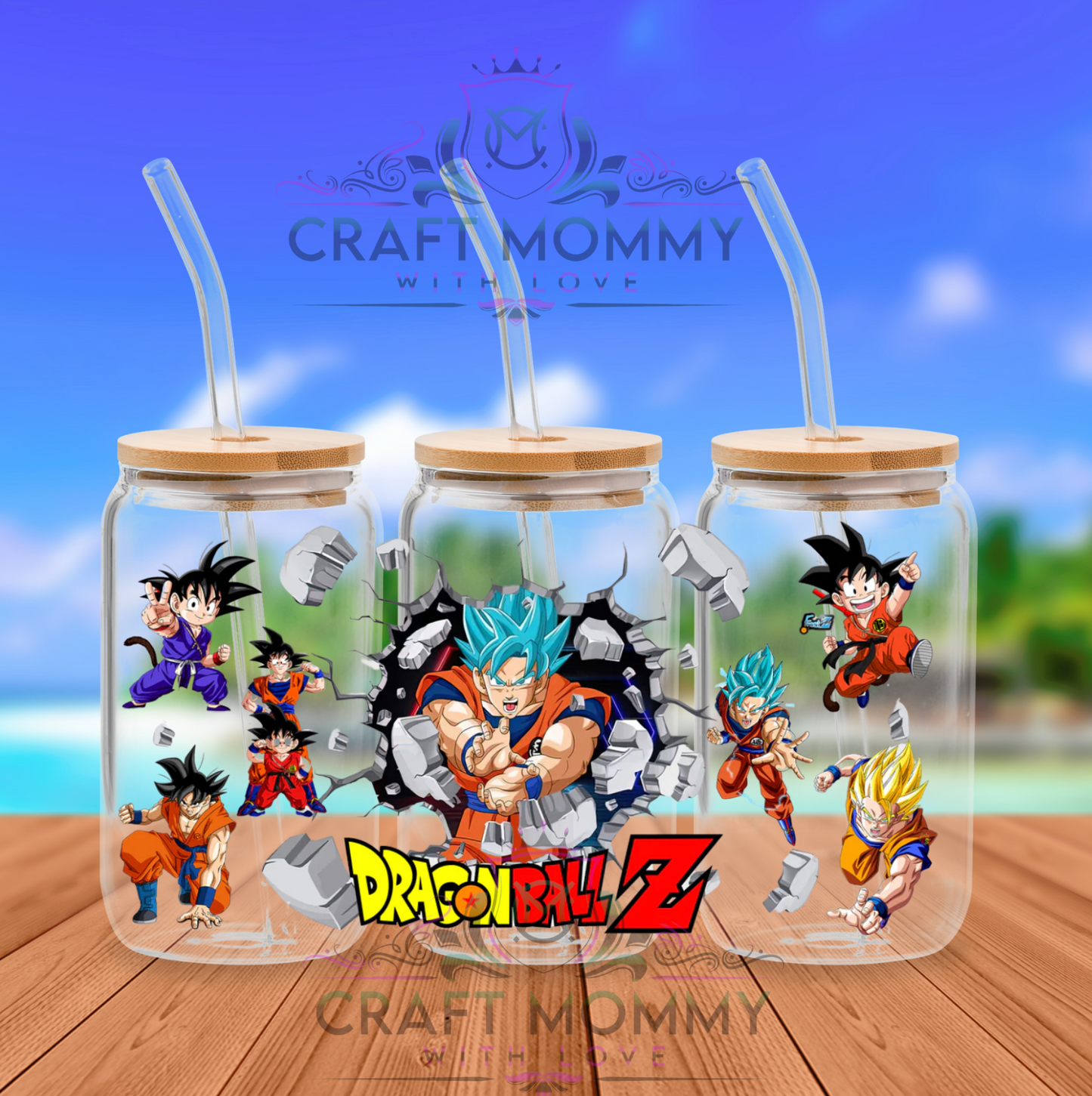 Dragon Z- UV DTF Wrap 16 oz