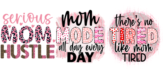 Mother's Day Collection UV DTF Wrap 16 oz